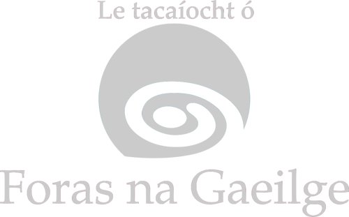 Le tacaíocht ó Foras na Gaeilge